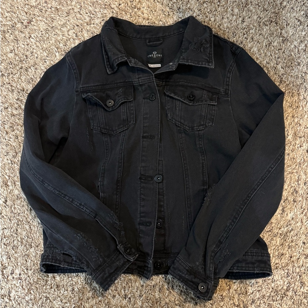 Women’s Black Jean Jacket